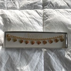 Bob Siemon Designs Gold Plated 1st Corinthians 13 Charm Bracelet